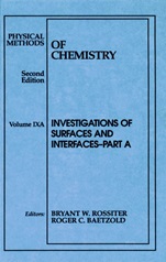Physical Methods of Chemistry: Investigations of Surfaces and Interfaces - ISBN 9780471544067