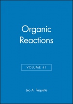 Organic Reactions, Volume 41 - ISBN 9780471544098