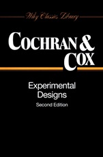Experimental Designs - ISBN 9780471545675
