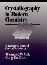Crystallography in Modern Chemistry: A Resource Book of Crystal Structures - ISBN 9780471547020