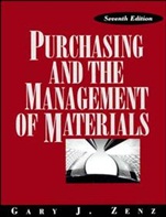 Purchasing and the Management of Materials - ISBN 9780471549833