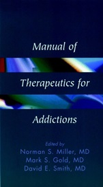 Manual of Therapeutics for Addictions - ISBN 9780471561767
