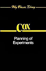 Planning of Experiments - ISBN 9780471574293