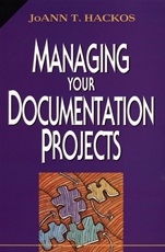 Managing Your Documentation Projects - ISBN 9780471590996