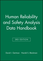 Human Reliability and Safety Analysis Data Handbook - ISBN 9780471591108
