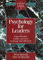 Psychology for Leaders: Using Motivation, Conflict, and Power to Manage More Effectively - ISBN 9780471597551