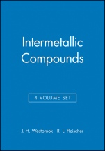 Intermetallic Compounds: Intermetallic Compounds 4V Set - ISBN 9780471608141