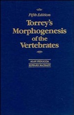 Torreys Morphogenesis of the Vertebrates - ISBN 9780471623144