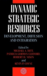 Dynamic Strategic Resources: Development, Diffusion and Integration - ISBN 9780471625339