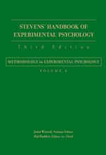 Stevens Handbook of Experimental Psychology: Methodology in Experimental Psychology - ISBN 9780471650171