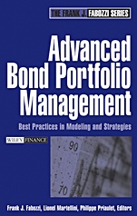 Advanced Bond Portfolio Management: Best Practices in Modeling and Strategies - ISBN 9780471678908