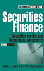 Securities Finance: Securities Lending and Repurchase Agreements - ISBN 9780471678915