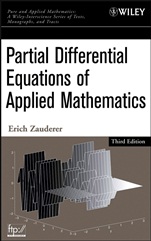 Partial Differential Equations of Applied Mathematics - ISBN 9780471690733