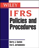 IFRS Policies and Procedures - ISBN 9780471699583