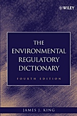 The Environmental Regulatory Dictionary - ISBN 9780471705260
