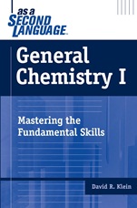 General Chemistry I as a Second Language: Mastering the Fundamental Skills - ISBN 9780471716624