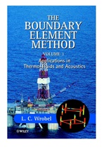 The Boundary Element Method, Volume 1: Applications in Thermo–Fluids and Acoustics - ISBN 9780471720393