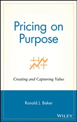 Pricing on Purpose: Creating and Capturing Value - ISBN 9780471729808