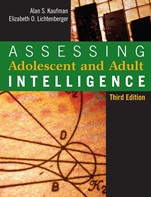 Assessing Adolescent and Adult Intelligence - ISBN 9780471735533