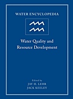 Water Encyclopedia: Water Quality and Resource Development - ISBN 9780471736868