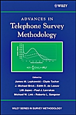 Advances in Telephone Survey Methodology - ISBN 9780471745310