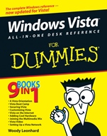 Windows Vista All–in–One Desk Reference For Dummies - ISBN 9780471749417