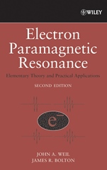 Electron Paramagnetic Resonance: Elementary Theory and Practical Applications - ISBN 9780471754961