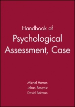 Handbook of Psychological Assessment, Case Conceptualization, and Treatment, 2 Volume Set - ISBN 9780471779988