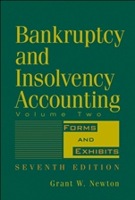 Bankruptcy and Insolvency Accounting, Volume 2: Forms and Exhibits - ISBN 9780471787624
