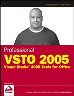 Professional VSTO 2005: Visual Studio® 2005 Tools for Office - ISBN 9780471788133