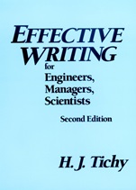 Effective Writing for Engineers, Managers, Scientists - ISBN 9780471807087