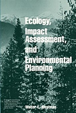 Ecology, Impact Assessment, and Environmental Planning - ISBN 9780471808954