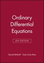 Ordinary Differential Equations - ISBN 9780471860037