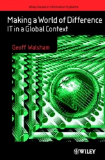 Making a World of Difference: IT in a Global Context - ISBN 9780471877240