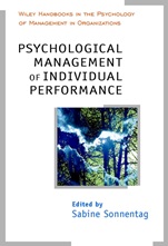 Psychological Management of Individual Performance - ISBN 9780471877264