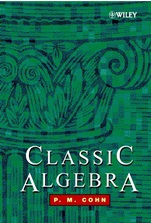 Classic Algebra - ISBN 9780471877318