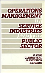 Operations Management in Service Industries and the Public Sector: Text and Cases - ISBN 9780471908012