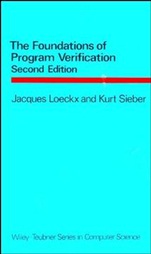 The Foundations of Program Verification - ISBN 9780471912828