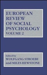 European Review of Social Psychology, Volume 2 - ISBN 9780471929994