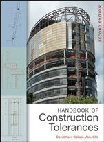Handbook of Construction Tolerances - ISBN 9780471931515