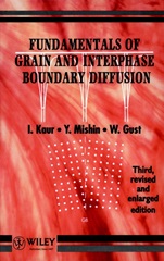 Fundamentals of Grain and Interphase Boundary Diffusion - ISBN 9780471938194