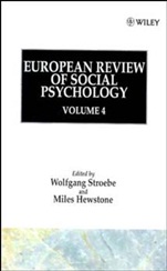 European Review of Social Psychology, Volume 4 - ISBN 9780471939078