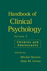 Handbook of Clinical Psychology, Volume 2: Children and Adolescents - ISBN 9780471946786