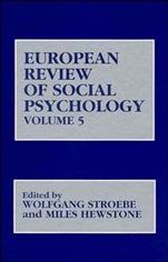 European Review of Social Psychology, Volume 5 - ISBN 9780471950271