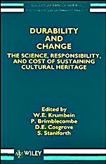 Durability and Change: The Science, Responsibility, and Cost of Sustaining Cultural Heritage - ISBN 9780471952213