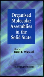 Organised Molecular Assemblies in the Solid State - ISBN 9780471952329