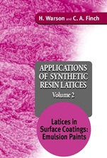 Applications of Synthetic Resin Latices: Latices in Surface Coatings – Emulsion Paints - ISBN 9780471954613