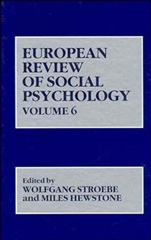 European Review of Social Psychology, Volume 6 - ISBN 9780471957072