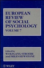 European Review of Social Psychology, Volume 7 - ISBN 9780471965015