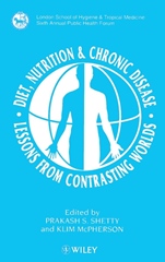 Diet, Nutrition & Chronic Disease: Lessons from Contrasting Worlds - ISBN 9780471971337